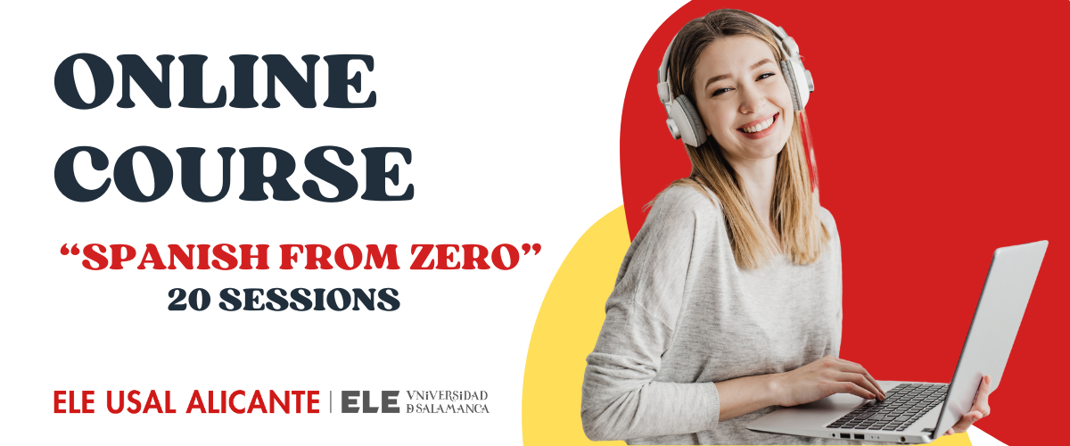 Online course spanish from zero in ELE USAL Alicante